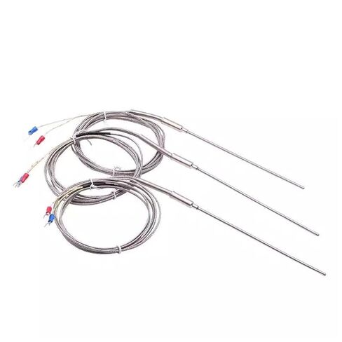 K Type Armored Thermocouple WRNK-191 High Precision Diameter1/1.5/2/3/4/5mm Bendable Temperature Sensor Probe with 1.5M Cable(Dia2mm Probe 200mm) in Saudi Arabia
