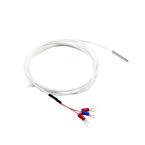 5 * 30mm Probe Type Stainless Steel PT100 Temperature Sensor Thermocouple with 1/2/3/5m Waterproof High Precision 3 Wire Cable(PT100 Type 0.5m) in Kuwait
