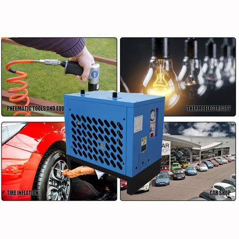 INTSUPERMAI 30C Refrigerating Dryer Air Compressor Refrigerated Freeze Dryer Air Compressor Drying and Dewatering Equipment Refrigeration Dryer 220V in Kuwait