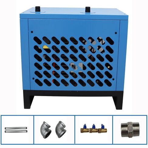 INTSUPERMAI 30C Refrigerating Dryer Air Compressor Refrigerated Freeze Dryer Air Compressor Drying and Dewatering Equipment Refrigeration Dryer 220V in Kuwait