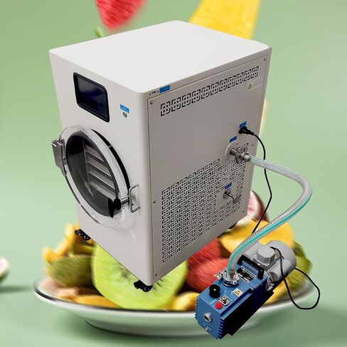 Scientific Freeze Drying Equipment - Fruit and Vegetable Vacuum Dryer With Four Trays - Laboratory Sublimation Dryer - 0.4 Dried Area in Saudi Arabia