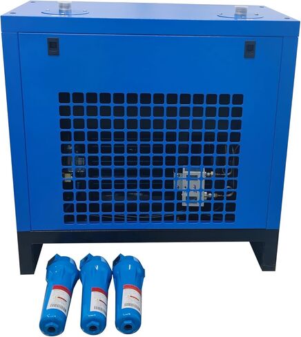 INTSUPERMAI 10GW Refrigerating Dryer Air Compressor Refrigerated Freeze Dryer Air Compressor Drying and Dewatering Equipment Refrigeration Dryer 110V 400W in Saudi Arabia