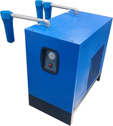 INTSUPERMAI 10GW Refrigerating Dryer Air Compressor Refrigerated Freeze Dryer Air Compressor Drying and Dewatering Equipment Refrigeration Dryer 110V 400W in Saudi Arabia