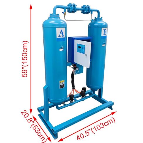 INTSUPERMAI 30FW Adsorption Dryer Air Compressor Dryer Thermal-Free Adsorption Compressed Air Dryer Refrigerating Dryer Air Compressor Refrigerated Freeze Dryer 110V in Kuwait