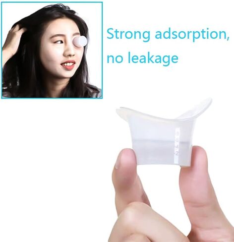 FOYARA Eye Bath Silicone Eye Wash Cup Set of 12 for Refresh and Clean Tired Eyes in Kuwait