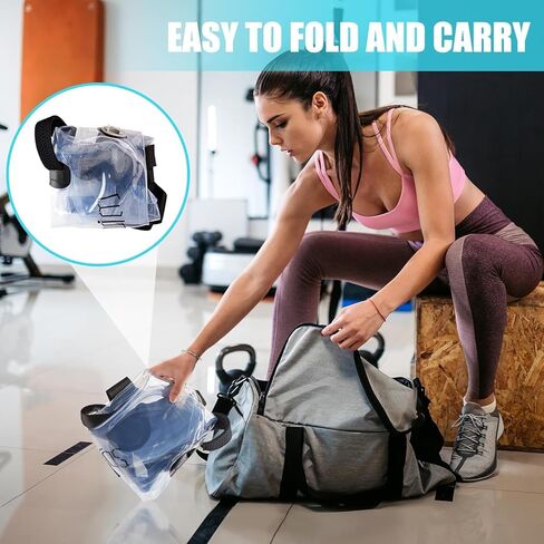 Solim Water Weights Aqua Bag على شكل كرة، بديل لحقيبة الرمل لتدريب القوة، معدات اللياقة البدنية المحمولة والثبات، مدرب أساسي وتوازن لصالة الألعاب الرياضية المنزلية in Kuwait
