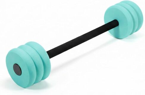 Soulchen Long Aquatic Exercise Dumbbells Foam Water Weights Dumbbell Aquatic Pool Barbells with High Density EVA Foam for Swim Water Aerobics Workouts Loss in Saudi Arabia