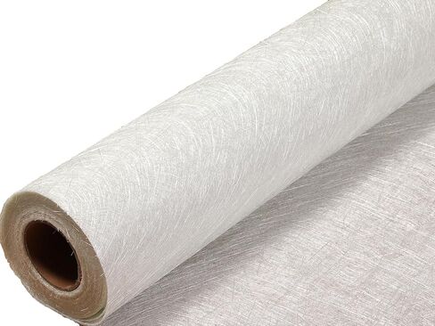 1.6 أوقية. حصيرة من الألياف الزجاجية المفرومة، 39 بوصة 48.75 قدم مربع. قماش من الألياف الزجاجية لوضع اليد أو تعبئة الفراغ أو تركيبات التشكيل مع راتنجات الإيبوكسي أو البوليستر أو الفينيل إستر (5 سنوات) in Kuwait