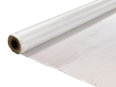 قماش من الألياف الزجاجية، 12 أونصة. 39 بوصة نسج عادي من الألياف الزجاجية حصيرة منسوجة من الألياف الزجاجية، 97.5 قدم مربع. قماش من الألياف الزجاجية الإلكترونية لإصلاح القوارب والطائرات وألواح التزلج على الماء وحوض السباحة. (10 سنوات) in Kuwait