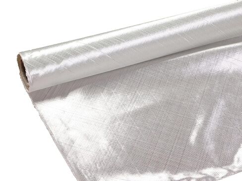 Fiberglass Cloth，50" 125 Sq.Ft. / +45°/-45° biaxial Fiberglass Fabric for Epoxy, Polyester, Vinyl Ester Resin, Autos, Boats, RV, Surfboards. (10Y) in Kuwait