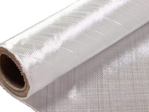 Fiberglass Cloth，50" 125 Sq.Ft. / +45°/-45° biaxial Fiberglass Fabric for Epoxy, Polyester, Vinyl Ester Resin, Autos, Boats, RV, Surfboards. (10Y) in Kuwait