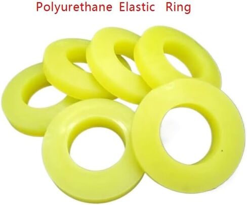 Flexible Coupling Buffer,10pcs Polyurethane Set - ID 10-24mm, High Toughness, Oil & Temperature Resistant(14x27x6mm) in Saudi Arabia