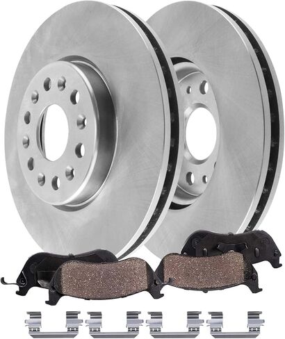 Detroit Axle - 4WD Front Brake Kit for 1997-2002 Ford Expedition Lincoln Navigatur in Kuwait
