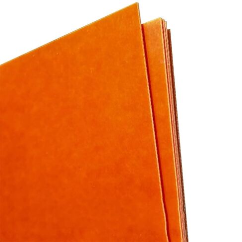 Lightweight Rigid Plastic Foam Sheet,1pcs Orange Red Electrical Bakelite Board，Thickness 0.5mm -2 Mm Insulated Plate Insulation Phenolic Resin Sheets(0.5mm) in Saudi Arabia