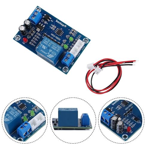 وحدة التحكم التلقائية في مستوى المياه XH-M203، وحدة استشعار الكشف عن مستوى السائل AC/DC 12 فولت مع مخرج مرحل لخزان المياه، وحمام السباحة، والتحكم في الفيضانات في الطابق السفلي in Kuwait