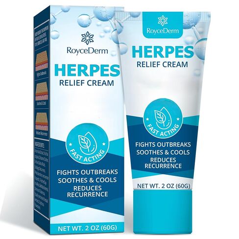 Roycederm Herpes Cream – Soothes Itching, Redness, Discomfort, and Sensitive Areas – Fast-Absorbing & Gentle Formula in Kuwait