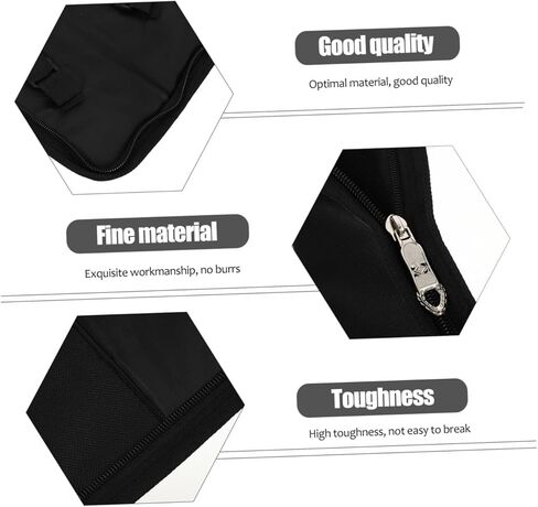ERINGOGO Portable Drum Stick Bag Shoulder Pouch for Drumsticks Durable Oxford Cloth Water-resistant Drumstick Case in Saudi Arabia
