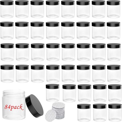 ihomecooker Mini Pudding Jars 60Pack, 3.4 oz Glass Favor Jar with Lids, Candle jars,Yogurt Containers with Lids, Mason Jar,Bath Salt Jars Wedding Favors Honey Pot in Kuwait