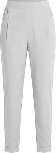 Women Dressy Golf Yoga Pants Lightweight Stretch Business Casual Slacks Slim Fit Workout Active Leggings with Pockets in Saudi Arabia