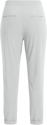 Women Dressy Golf Yoga Pants Lightweight Stretch Business Casual Slacks Slim Fit Workout Active Leggings with Pockets in Saudi Arabia