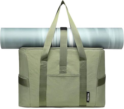 MOYAQI Gym Bag for Women with Zipper, Nurse Work Tote with Compartments, Womens Beach Yoga Bag for Sport, Travel in Saudi Arabia
