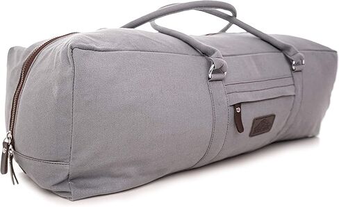 Mount Adams XL Yoga Mat Bag, 26" x 10" x 10", Extra Large Yoga Mat Carrier, Fitness Bag for Exercise Mat, Block, Straps, and Blanket, Canvas Gym Duffle Bag for Workout Accessories in Kuwait