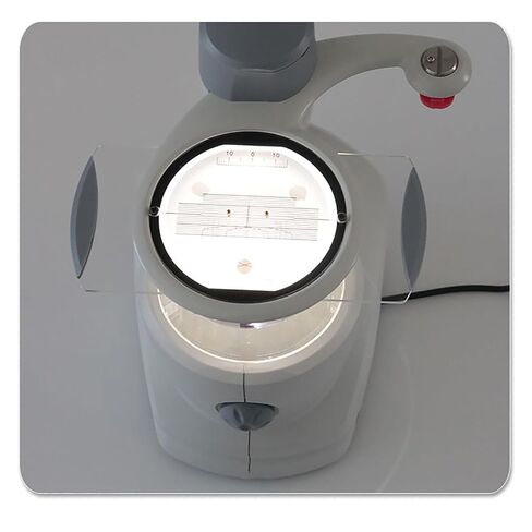 آلة توسيط LED، مانع تخطيط العدسات البصرية لقياس البصر مع ضوء صديق للعين، مقياس واضح ولوحة قابلة للتعديل، ضغط مرن ودقيق، للمركز in Kuwait
