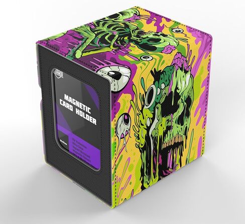 AI Armor (Melting Skulls) 100+ بطاقة مخصصة Art MTG Commander Deck Box مع التخزين in Kuwait