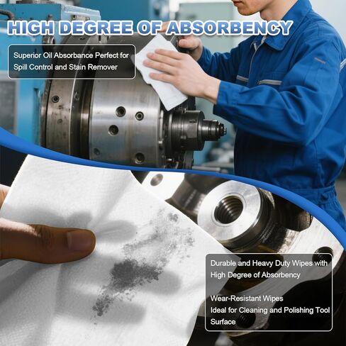 Cleanroom Wipes 6"x6" (300 Pcs, Cellulose/Polyester Blend, Grade A, 68GSM) Lint Free Wipes for Laboratory, Electronics, Pharmaceutical,Printing,Automotives and Semiconductor Industries in Kuwait