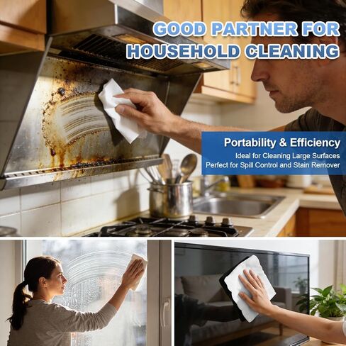 Cleanroom Wipes 12" x 12" Lint Free Wipes for Laboratory, Electronics, Pharmaceutical, Printing, Automotives and Semiconductor Industries (68GSM, Bag of 150 Pcs) in Kuwait