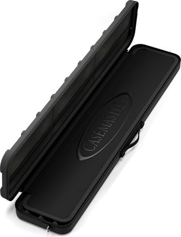 حافظة عصا البلياردو Casemaster Parallax Guard 2x2، تحمل مؤخرتين وعمودين، حقيبة عصا حمام السباحة مبطنة بالرغوة، أكسفورد 600D مقاوم للماء، جيوب بسحاب، مقبض مطاطي in Kuwait