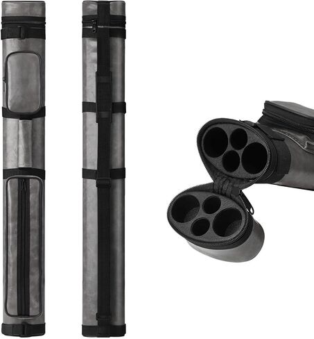 Pool Cue Case, 2X2/2X4 Hard Pool Cue Case Pool Stick Carrying Case Billiard Pool Cue Stick Case for 2-Piece Cue in Kuwait