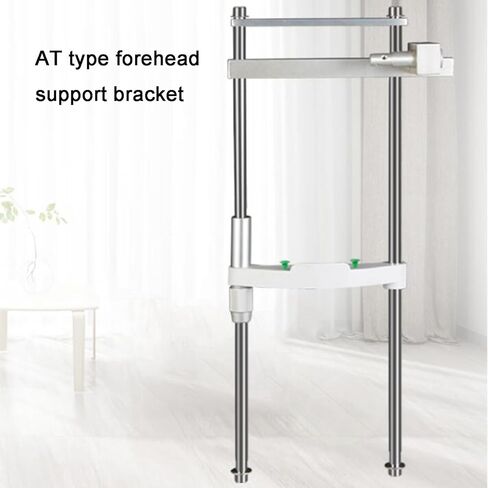 Optical Lifting Chin Bracket Chin Rest Forehead Support Optical Instrument Chin Rest, at Type Vision Training Forehead Support Bracket, with Height Adjustment Knob, 95mm Lifti in Kuwait