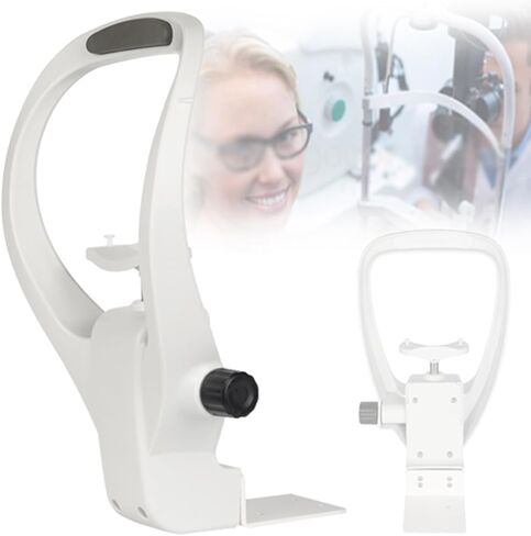 Optical Lifting Chin Bracket Forehead Support Optometry Accessories Optical Instrument Chin Rest Forehead Bracket Set for Auto Refractometer and Other Devices Chin Rest, 40mm in Saudi Arabia