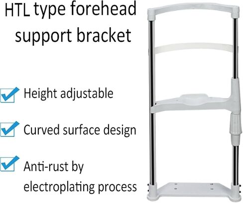Forehead Support Optometry Accessories, HTL Type Vision Training Forehead Bracket with Height Adjustment Knob, Lifting Distance 95MM, for Auto Refractometer, Vision Training, in Saudi Arabia