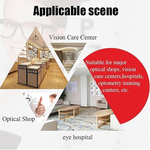 Vision Training Forehead Bracket with Adjustment Knob for Auto Refractometer,Forehead Support Optometry Accessories in Saudi Arabia