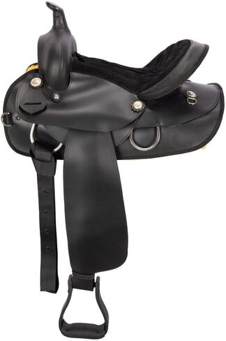 Schneiders Lightweight Round Skirt Synthetic Western Trail Saddle | Waterproof Horse Saddle for Trail Riding &Training in Saudi Arabia