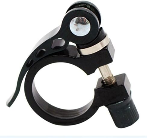 Ultralight Seatpost Clamp - 25.4-34.9mm MTB/BMX Cycling Part(25.4mm,black) in Saudi Arabia
