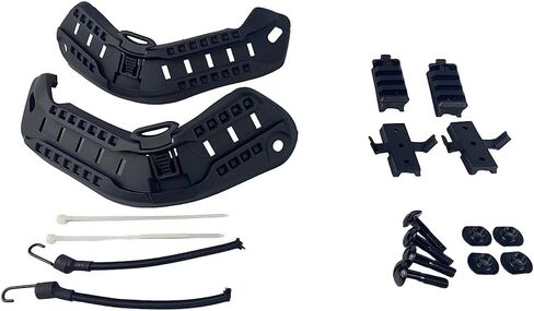 مجموعة ملحقات دليل السكك الحديدية الجانبية العسكرية Airsoft Paintball لخوذة ARC MICH 2000 in Kuwait