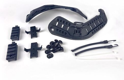 مجموعة ملحقات دليل السكك الحديدية الجانبية العسكرية Airsoft Paintball لخوذة ARC MICH 2000 in Kuwait