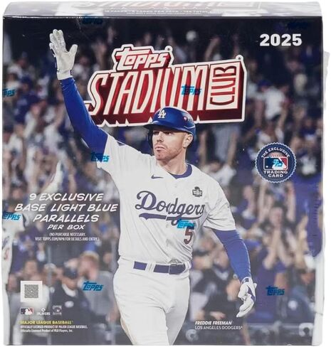 2025 Topps Stadium Club Baseball Mega Trading Card Box (2 Sepia Parallels Per Box) in Saudi Arabia