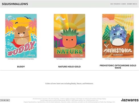 2025 Panini Squishmallows Hobby Mega Box in Saudi Arabia