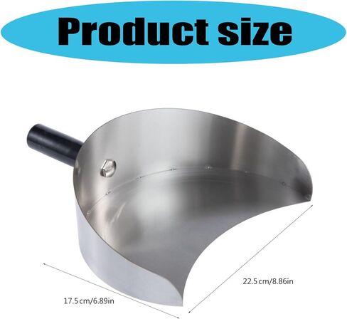 Handheld Meat Catcher Pan Doner Gyro Shovel Rotisserie Shovel Easy to Rotisserie Catches Pan Catcher in Saudi Arabia