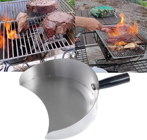 Handheld Meat Catcher Pan Doner Gyro Shovel Rotisserie Shovel Easy to Rotisserie Catches Pan Catcher in Saudi Arabia