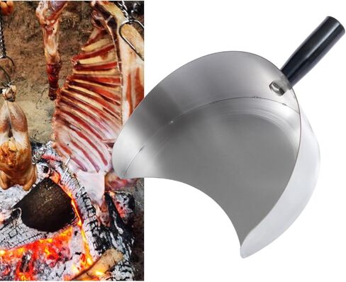 Rotisserie Catches Pan Metal Meat Catcher for Shawarma Broiler Doner Machine Doner Kebab Shovel Rotisserie Catches Pan in Kuwait