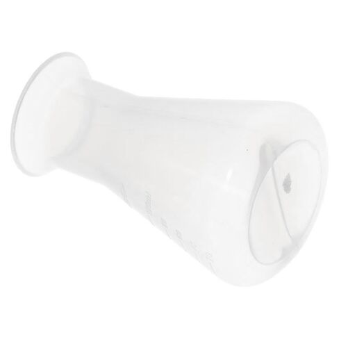2Pcs 50/100ml Plastic Erlenmeyer Flask, Education Learning Tool, Clear Erlenmeyer Flask, Polypropylene Conical Bottles for Laboratory Chemical in Saudi Arabia