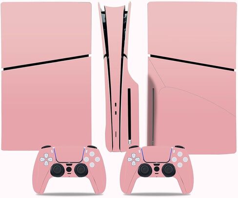 Skin Sticker Compatible with PS5 Slim Console and Controller, Vinyl Decal Protective Sea Wave Design Cover Wrap for Disc Edition in Kuwait