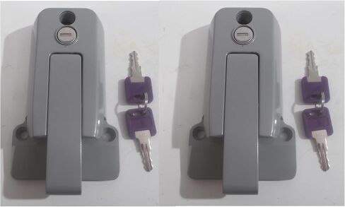 2 حزمة BL-65610-330-3000 KA - قفل مزلاج باب مقطورة البضائع ملزمة قفل كام بار الإغلاق التلقائي in Saudi Arabia