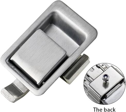 Stainless Steel Square Lock Industrial Electrical Automation Machinery Equipment Flat Distribution Box Panel(Straight Tongue) in Saudi Arabia