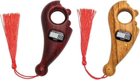 2 Pieces Digital Beads Counter, Portable Prayer Beads Counter, Prayer Digital Tasbih, for Meditation, Relaxation, Active Fingers, Prayer Islamic Tasbih Muslim in Kuwait